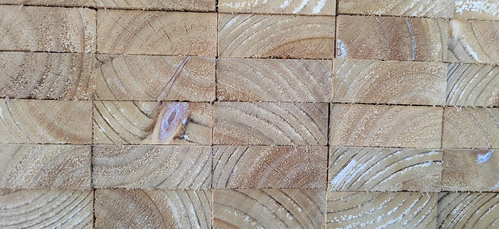 Processed lumber boards